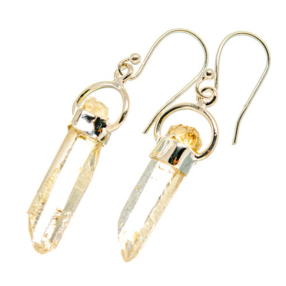 Herkimer Diamond Earrings handcrafted by Ana Silver Co - EARR419036