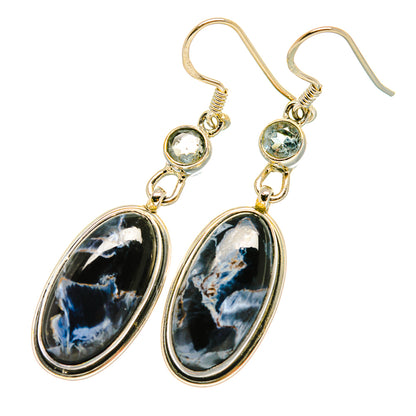 Pietersite Earrings handcrafted by Ana Silver Co - EARR419050