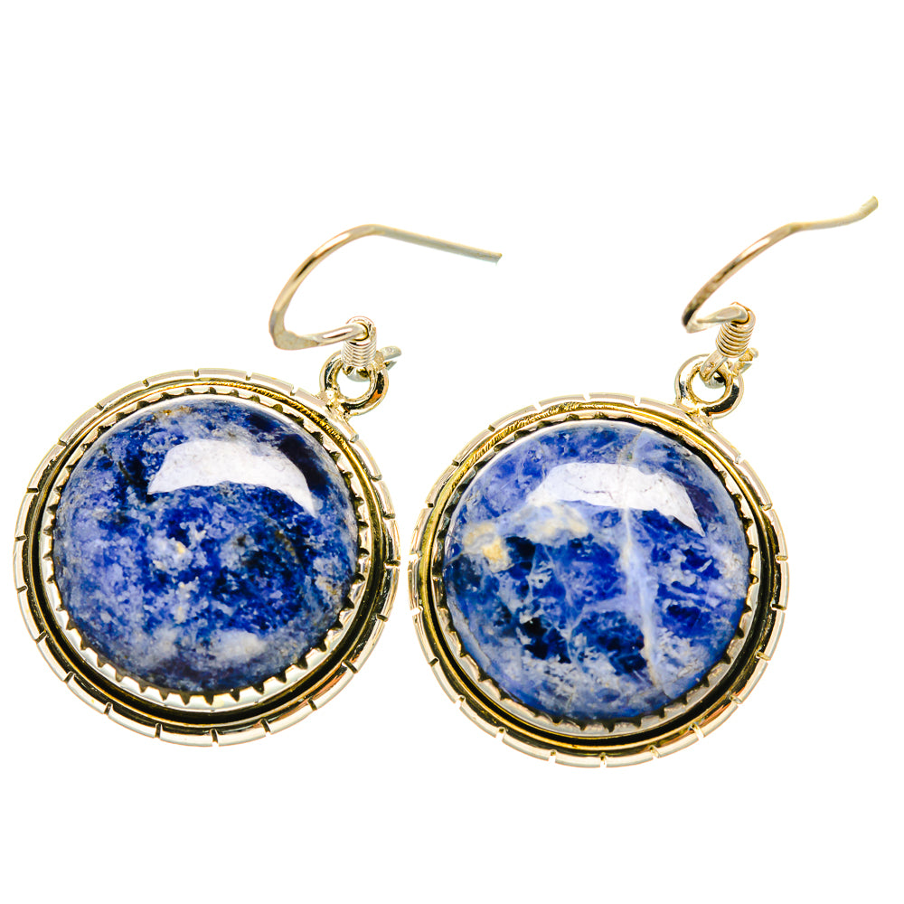 Sodalite Earrings handcrafted by Ana Silver Co - EARR419062