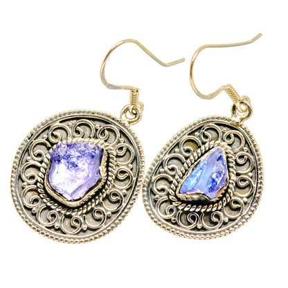 Tanzanite Earrings handcrafted by Ana Silver Co - EARR419065
