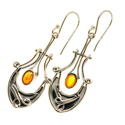 Carnelian Earrings handcrafted by Ana Silver Co - EARR419072