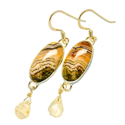 Schalenblende Earrings handcrafted by Ana Silver Co - EARR419081