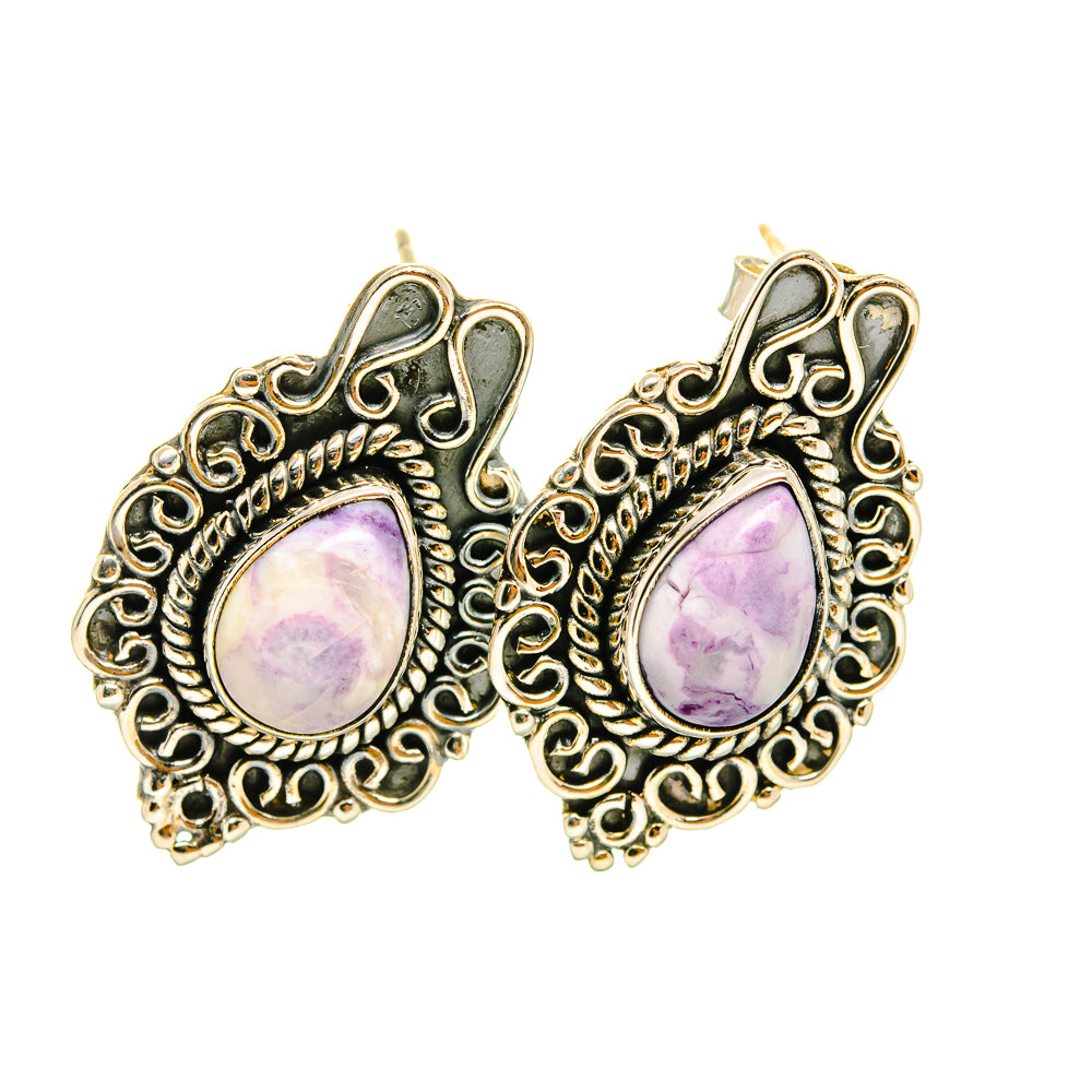 Tiffany Stone Earrings handcrafted by Ana Silver Co - EARR419086
