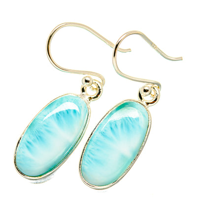 Larimar Earrings handcrafted by Ana Silver Co - EARR419122