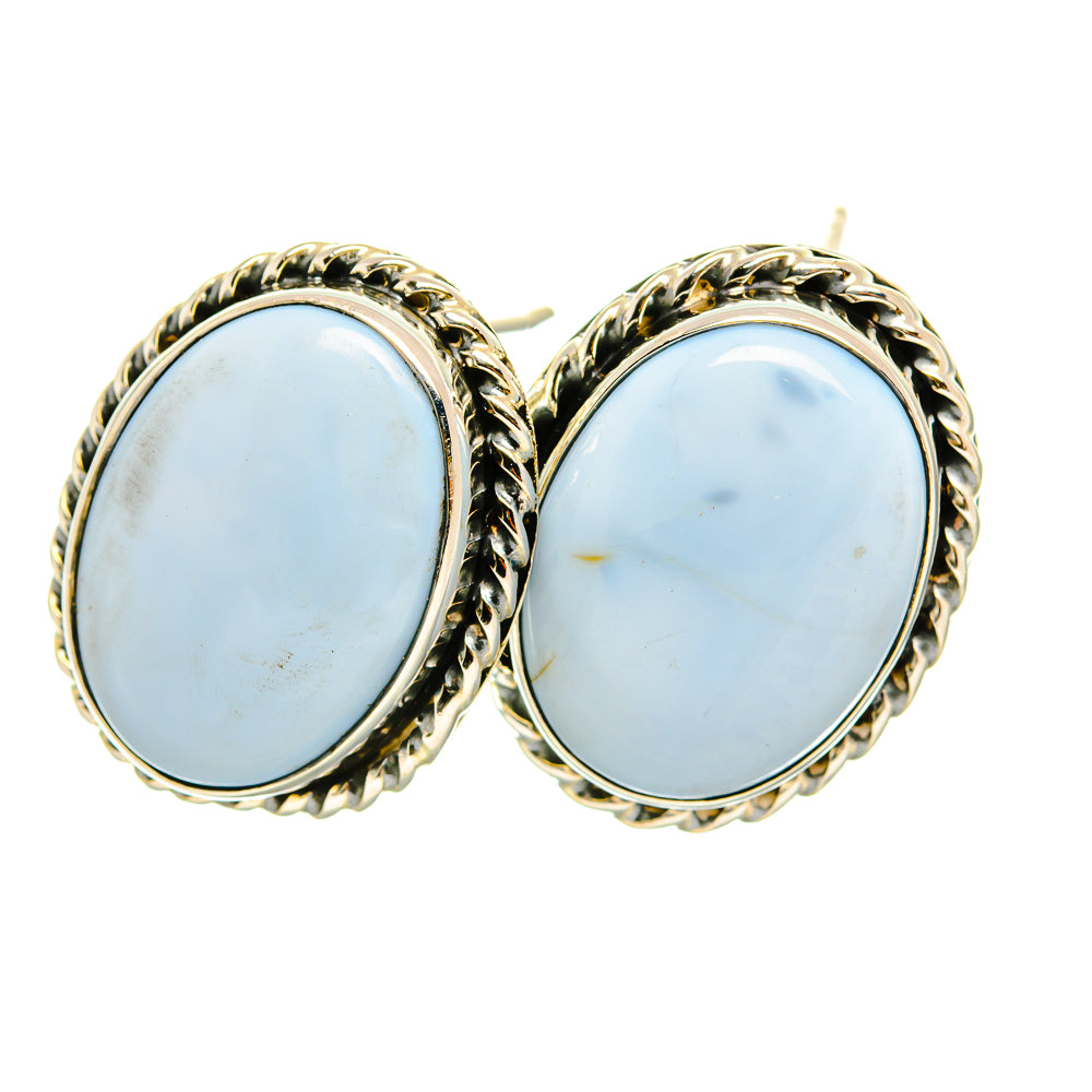 Owyhee Opal Earrings handcrafted by Ana Silver Co - EARR419129