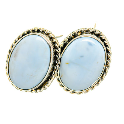 Owyhee Opal Earrings handcrafted by Ana Silver Co - EARR419129