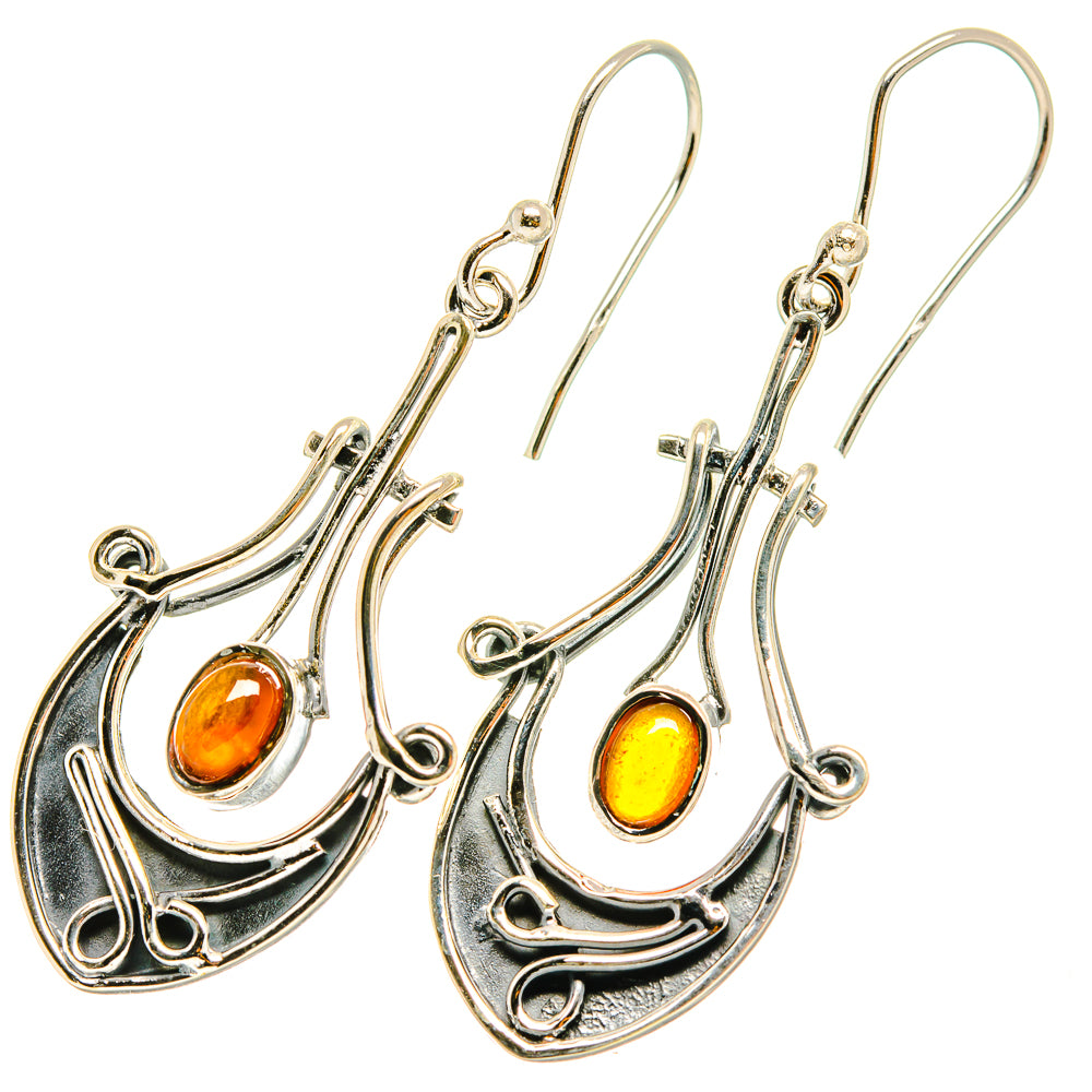 Carnelian Earrings handcrafted by Ana Silver Co - EARR419133