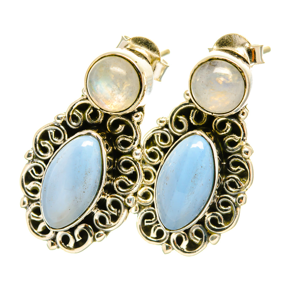 Owyhee Opal Earrings handcrafted by Ana Silver Co - EARR419136