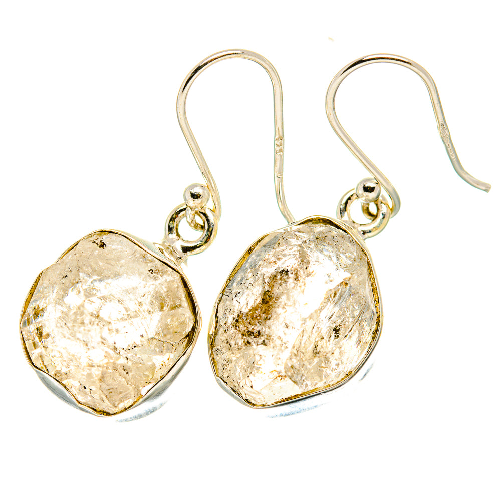 Herkimer Diamond Earrings handcrafted by Ana Silver Co - EARR419180