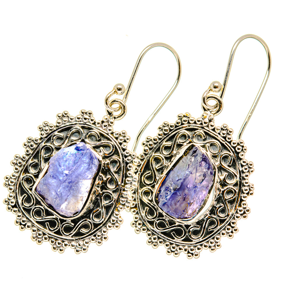 Tanzanite Earrings handcrafted by Ana Silver Co - EARR419186