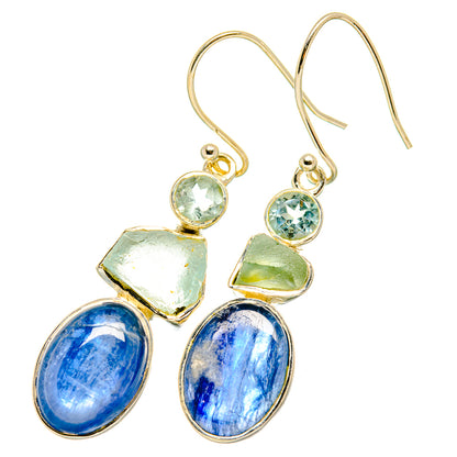 Kyanite Earrings handcrafted by Ana Silver Co - EARR419202