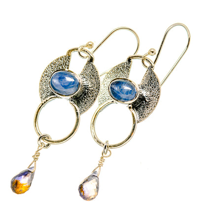 Kyanite Earrings handcrafted by Ana Silver Co - EARR419233