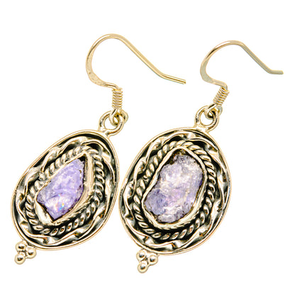 Tanzanite Earrings handcrafted by Ana Silver Co - EARR419252