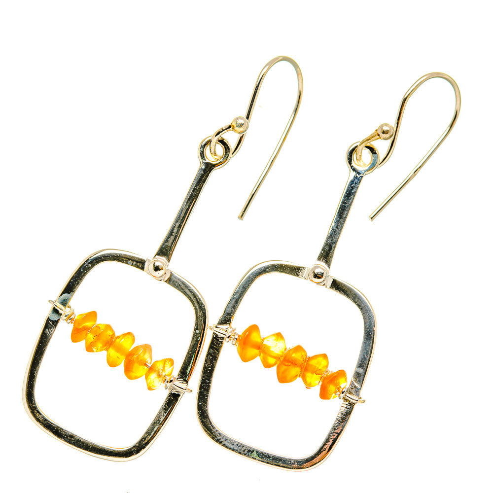 Carnelian Earrings handcrafted by Ana Silver Co - EARR419260