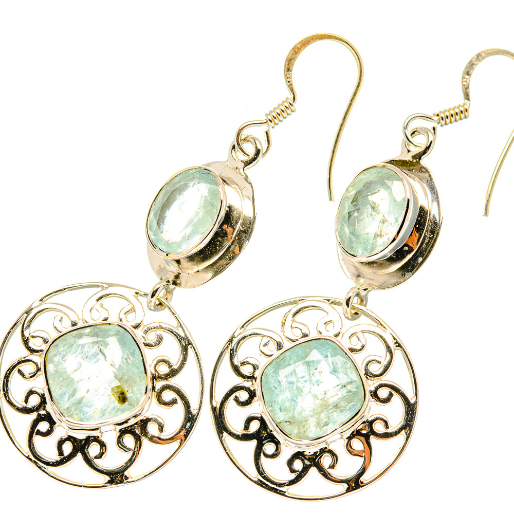Aquamarine Earrings handcrafted by Ana Silver Co - EARR419302