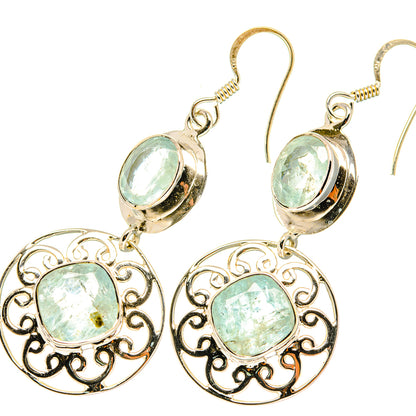 Aquamarine Earrings handcrafted by Ana Silver Co - EARR419302