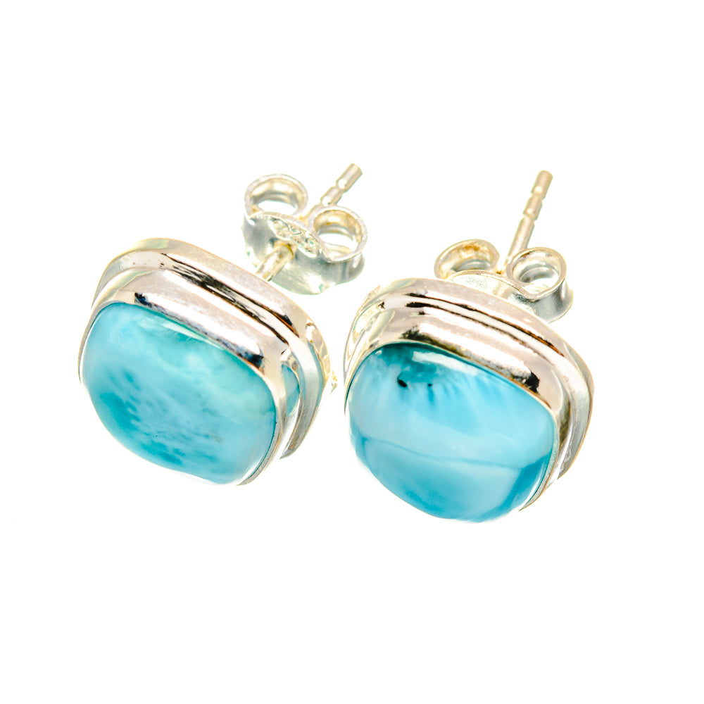 Larimar Earrings handcrafted by Ana Silver Co - EARR419320