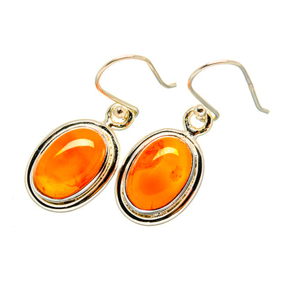 Carnelian Earrings handcrafted by Ana Silver Co - EARR419337