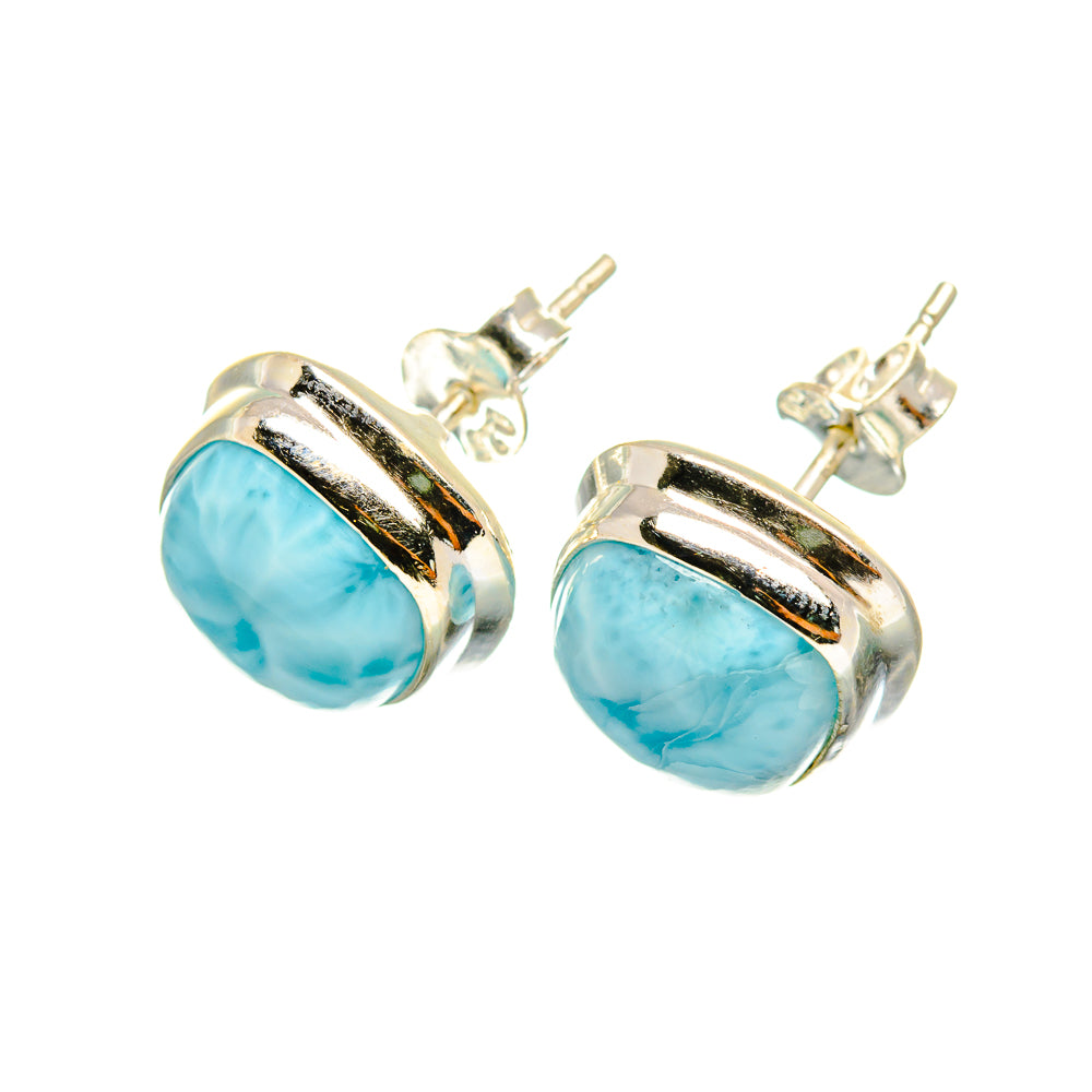 Larimar Earrings handcrafted by Ana Silver Co - EARR419367