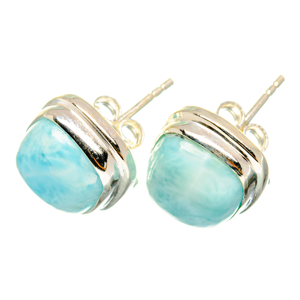 Larimar Earrings handcrafted by Ana Silver Co - EARR419372