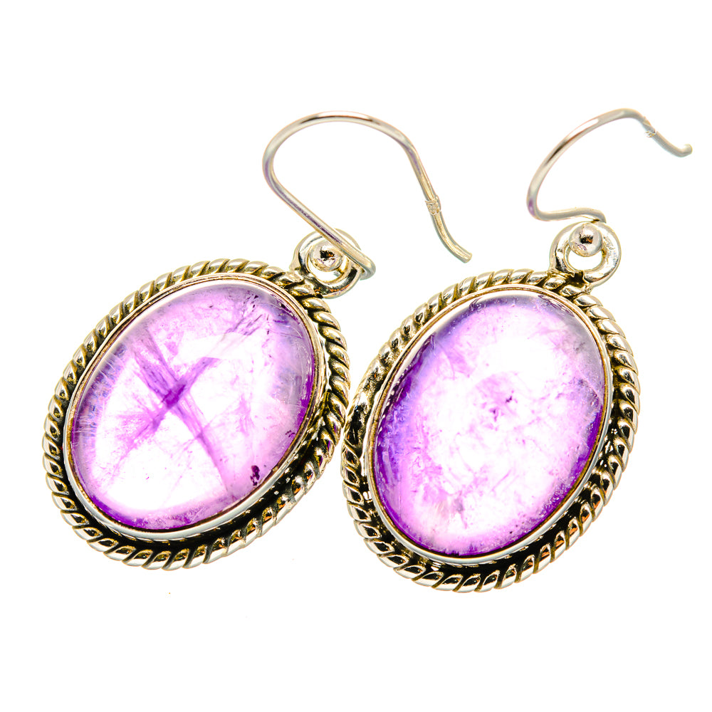 Amethyst Earrings handcrafted by Ana Silver Co - EARR419374