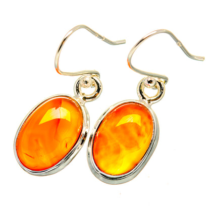 Carnelian Earrings handcrafted by Ana Silver Co - EARR419377