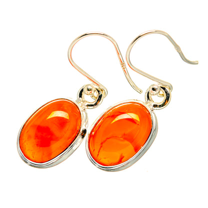 Carnelian Earrings handcrafted by Ana Silver Co - EARR419431