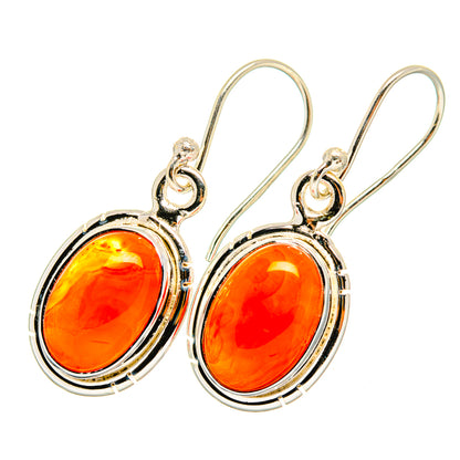 Carnelian Earrings handcrafted by Ana Silver Co - EARR419435