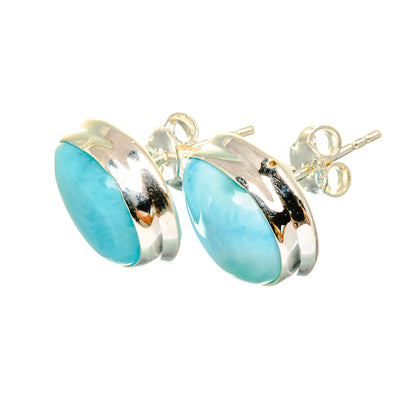 Larimar Earrings handcrafted by Ana Silver Co - EARR419472