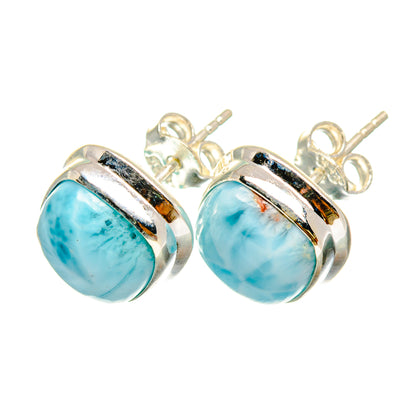 Larimar Earrings handcrafted by Ana Silver Co - EARR419488