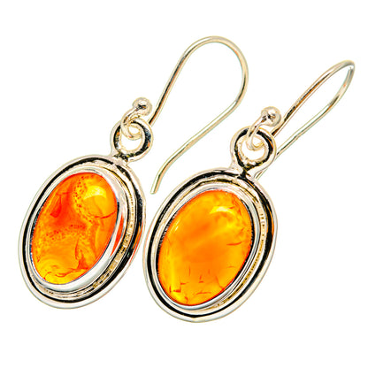 Carnelian Earrings handcrafted by Ana Silver Co - EARR419502