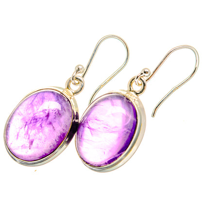 Amethyst Earrings handcrafted by Ana Silver Co - EARR419507