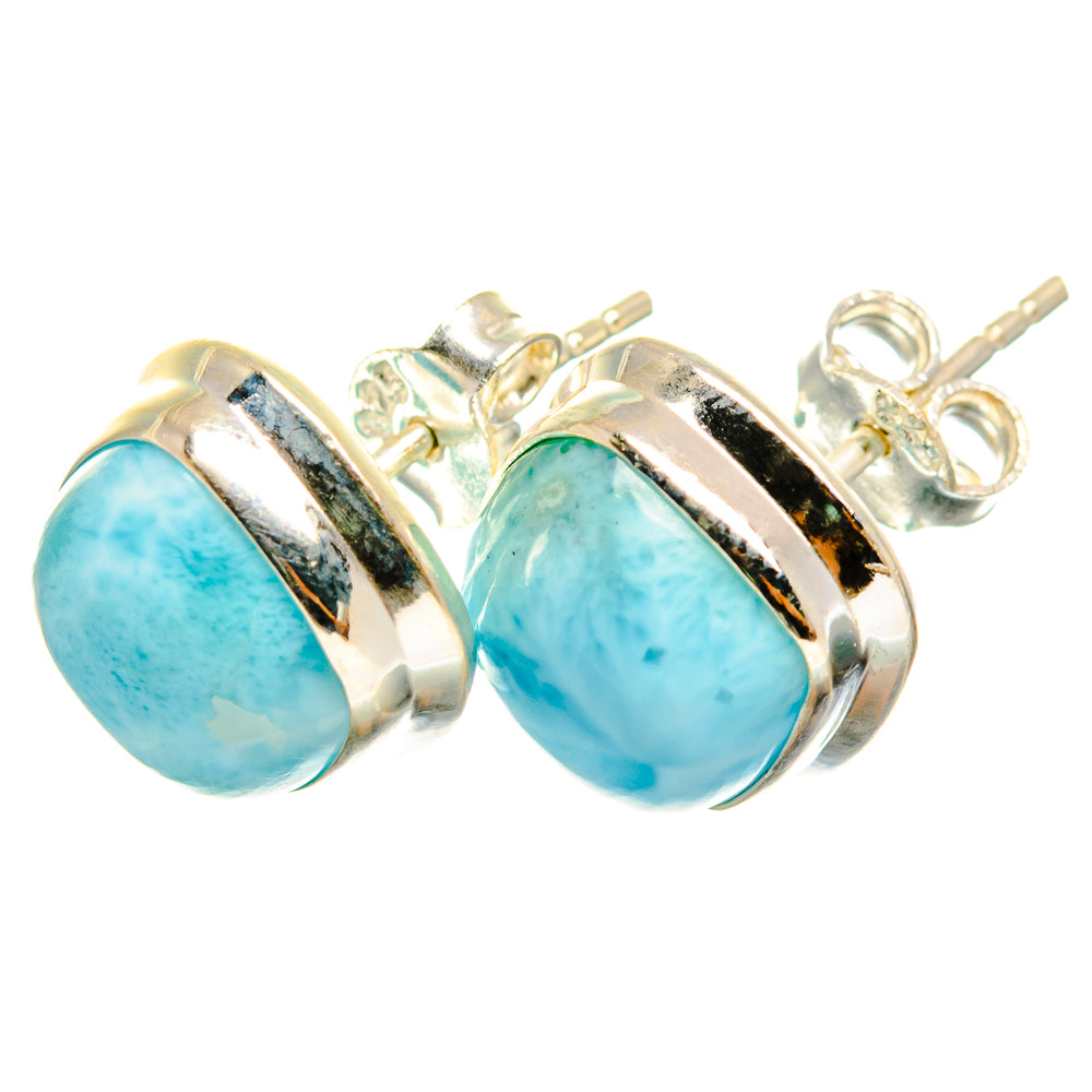 Larimar Earrings handcrafted by Ana Silver Co - EARR419519