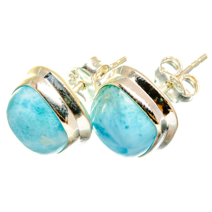 Larimar Earrings handcrafted by Ana Silver Co - EARR419519