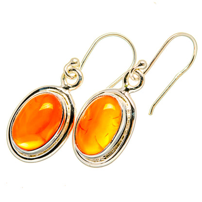 Carnelian Earrings handcrafted by Ana Silver Co - EARR419546