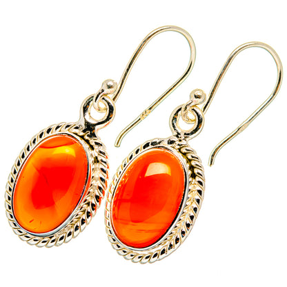 Carnelian Earrings handcrafted by Ana Silver Co - EARR419596