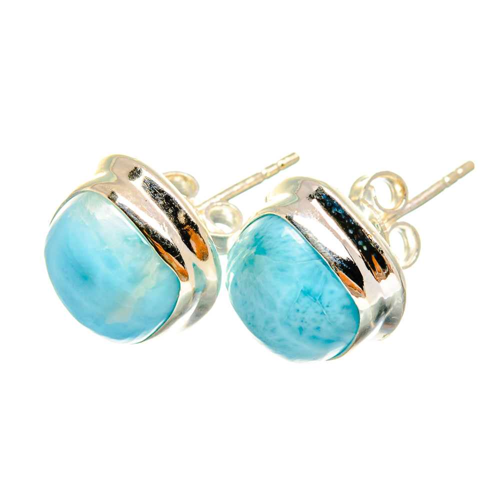Larimar Earrings handcrafted by Ana Silver Co - EARR419618
