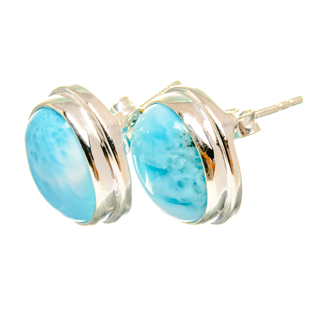 Larimar Earrings handcrafted by Ana Silver Co - EARR419632