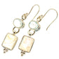 Rainbow Moonstone Earrings handcrafted by Ana Silver Co - EARR419633