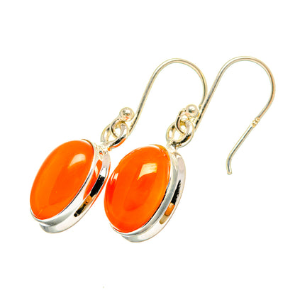 Carnelian Earrings handcrafted by Ana Silver Co - EARR419684