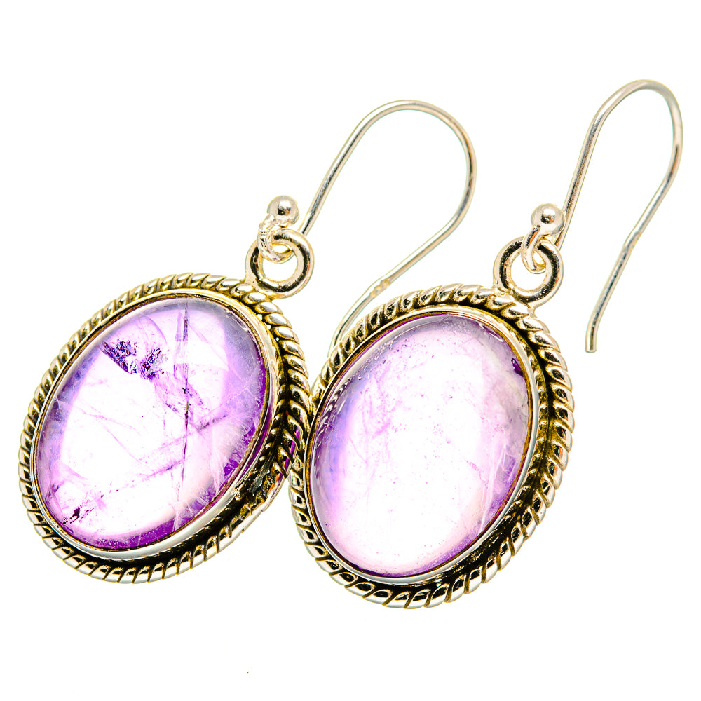 Amethyst Earrings handcrafted by Ana Silver Co - EARR419685