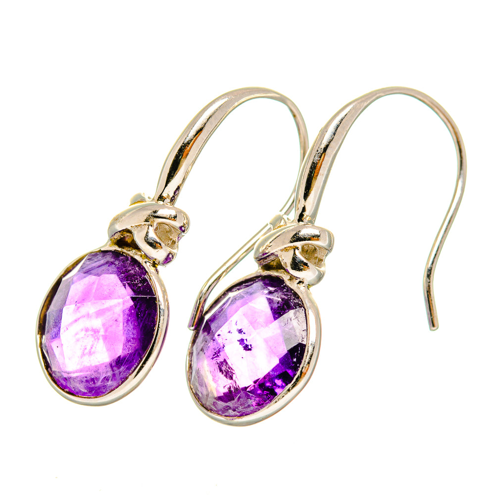 Amethyst Earrings handcrafted by Ana Silver Co - EARR419691