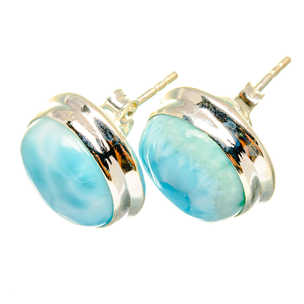 Larimar Earrings handcrafted by Ana Silver Co - EARR419706