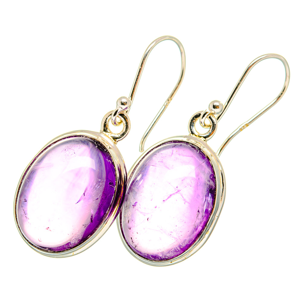 Amethyst Earrings handcrafted by Ana Silver Co - EARR419708
