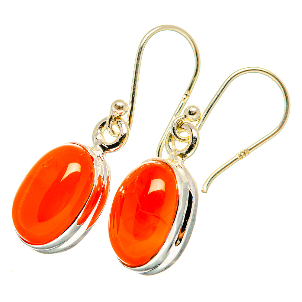 Carnelian Earrings handcrafted by Ana Silver Co - EARR419735