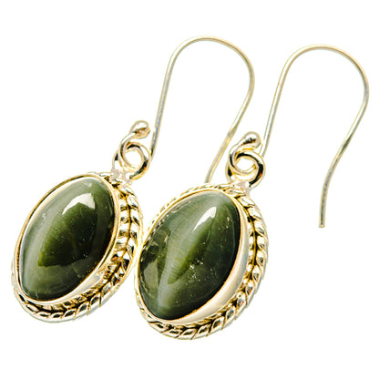 Cat's Eye Earrings handcrafted by Ana Silver Co - EARR419745