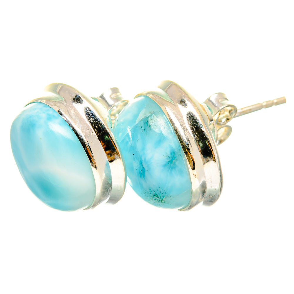Larimar Earrings handcrafted by Ana Silver Co - EARR419746