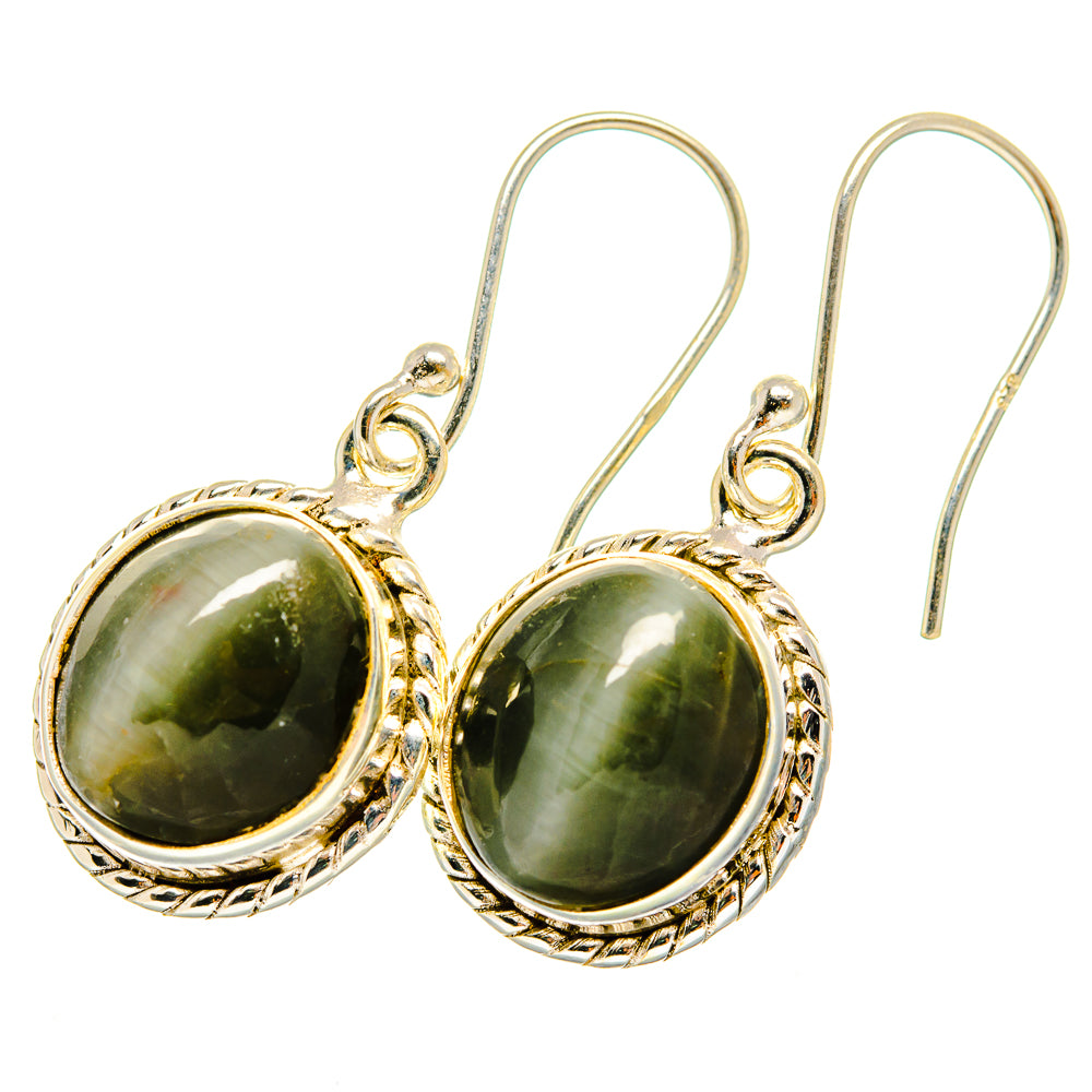 Cat's Eye Earrings handcrafted by Ana Silver Co - EARR419751