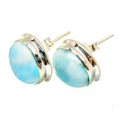 Larimar Earrings handcrafted by Ana Silver Co - EARR419769