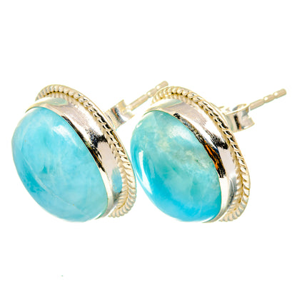Larimar Earrings handcrafted by Ana Silver Co - EARR419774